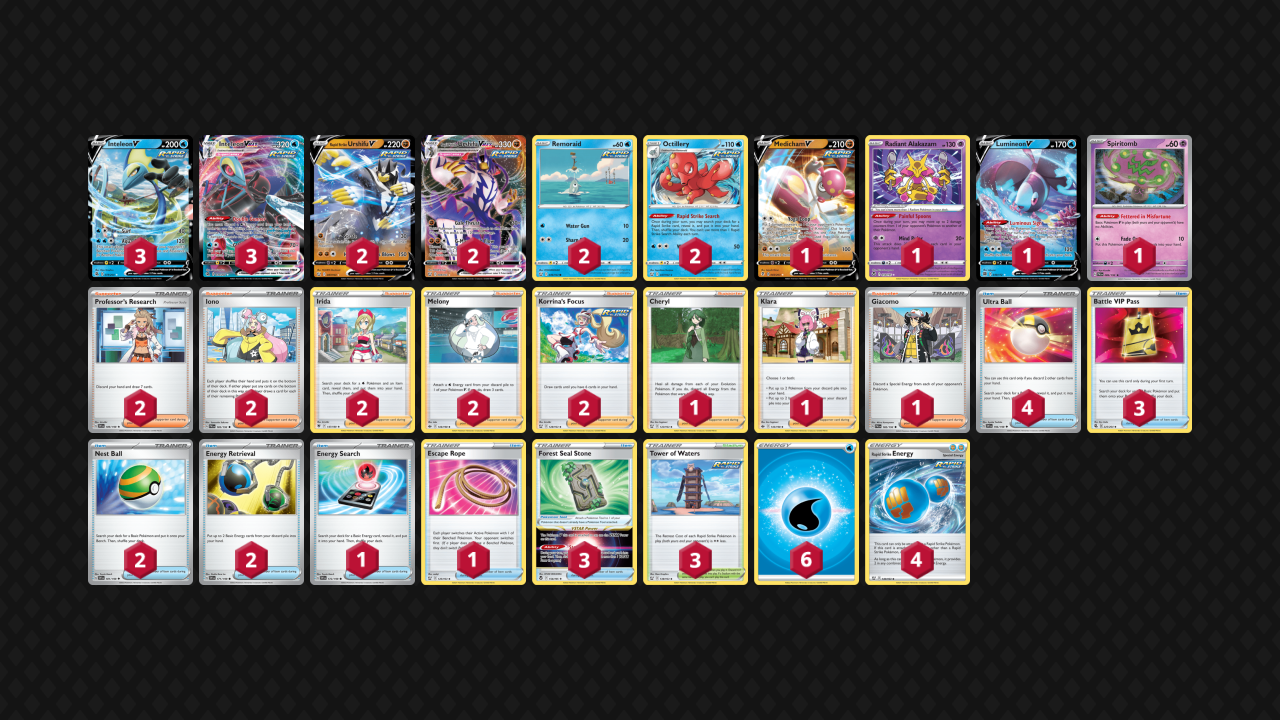Inteleon Urshifu Full Deck